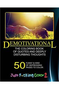The Demotivational Adult Coloring Book