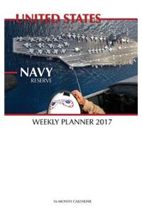 United States Navy Reserve Weekly Planner 2017