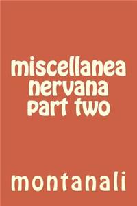 miscellanea nervana part two