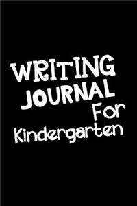 Writing Journal For Kindergarten