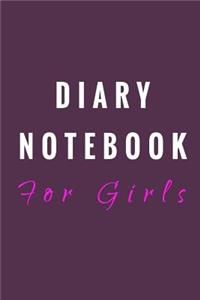 Diary Notebook For Girls