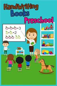 Handwriting Books Preschool