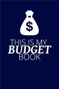 This Is My Budget Book