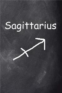 Sagittarius Symbol Zodiac Sign Horoscope Journal Chalkboard