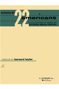 Songs by 22 Americans