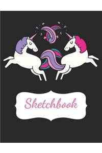 My Cute Unicorn Sketch Book