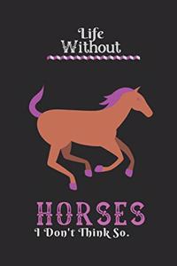 Life Without Horses I Don't Think So