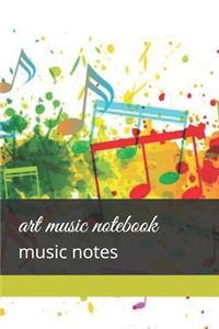 art music notebook