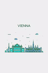 Vienna Minimalist Travel Notebook [Lined] [6x9] [110 pages]