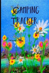 Camping Tracker: Travel Logbook For Your Nature Adventures! Track And Record Destinations, Campsites, Ratings, Experiences! Perfect Journal For Remembering Amenities