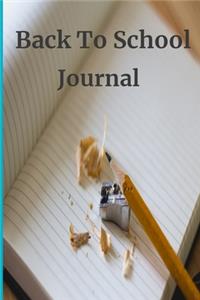 Back to School Journal