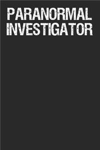 Paranormal Investigator