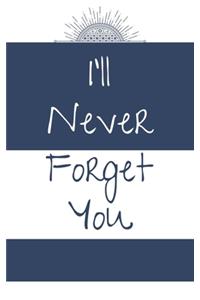 I'll Never Forget You