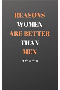 Reasons Women Are Better Than Men