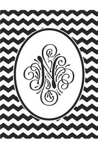 Monogram N 2018-2019 Coloring Academic Planner