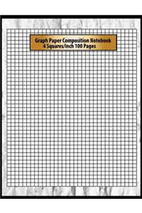 Graph Paper Composition Notebook
