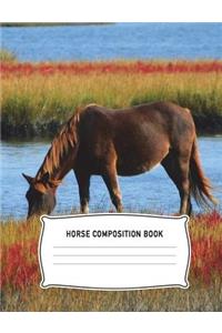 Horse Composition Book