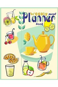 weekly meal planner book