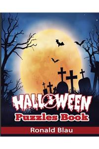 Halloween Puzzles Book