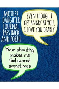 Mother Daughter Journal Pass Back and Forth
