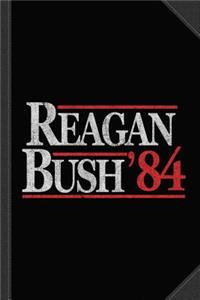 Vintage Reagan Bush 1984 Journal Notebook