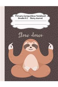 Primary Composition Notebook