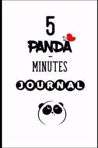 5 Panda Minutes Journal