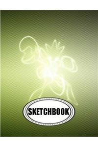 Sketchbook : Scizor: 120 Pages of 8.5 x 11 Blank Paper for Drawing, Doodling or Sketching (Sketchbooks)