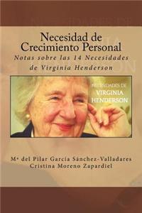 Necesidad de Crecimiento Personal