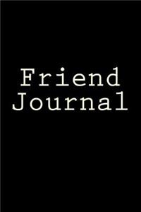 Friend Journal