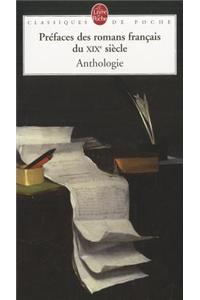 Anthologie Grandes Prefaces Romans Du 19e S.