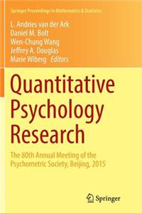 Quantitative Psychology Research