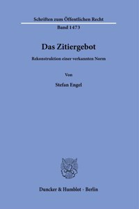 Das Zitiergebot