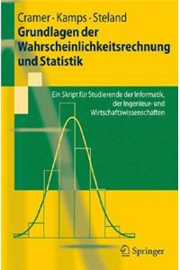 Grundlagen Der Wahrscheinlichkeitsrechnung Und Statistik