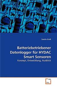 Batteriebetriebener Datenlogger für HYDAC Smart Sensoren