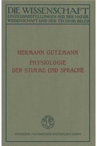 Physiologie Der Stimme Und Sprache