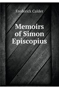 Memoirs of Simon Episcopius
