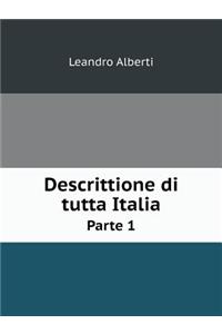 Descrittione di tutta Italia Parte 1