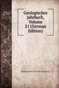 Geologisches Jahrbuch, Volume 21 (German Edition)