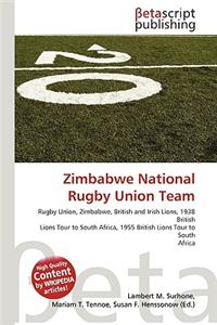 Zimbabwe National Rugby Union Team