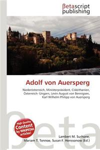 Adolf Von Auersperg