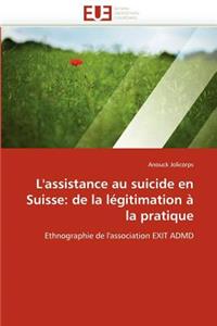 L''assistance au suicide en suisse