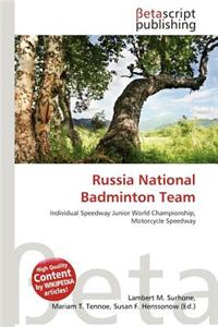 Russia National Badminton Team