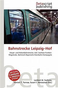 Bahnstrecke Leipzig-Hof