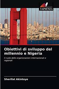 Obiettivi di sviluppo del millennio e Nigeria