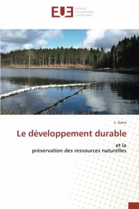 développement durable