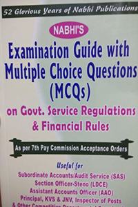 Examination Guide with Multiple Choice Questions (MCQs) on Govt. Service Regulations & Financial Rules