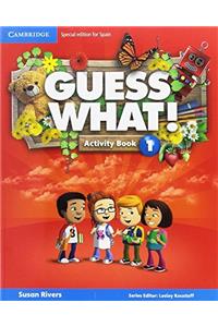 Guess What! Level 1 Activity Book with Home Booklet and Online Interactive Activities Spanish Edition