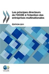 Les principes directeurs de l'OCDE à l'intention des entreprises multinationales