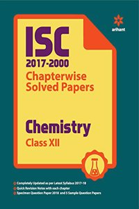 ISC Chapterwise Solved Papers Chemistry for Class 12